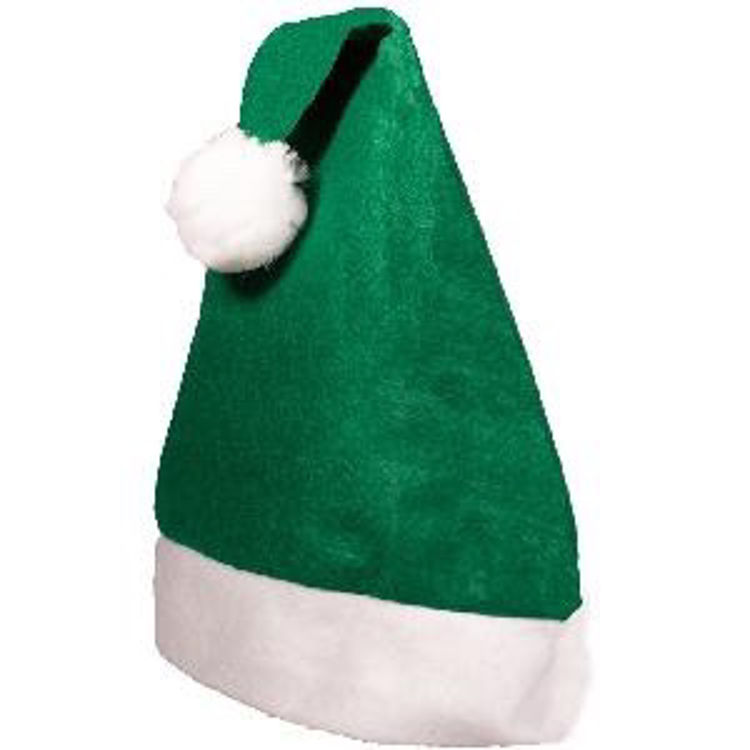 Picture of 5590 GREEN CHILD SIZE SANTA HAT